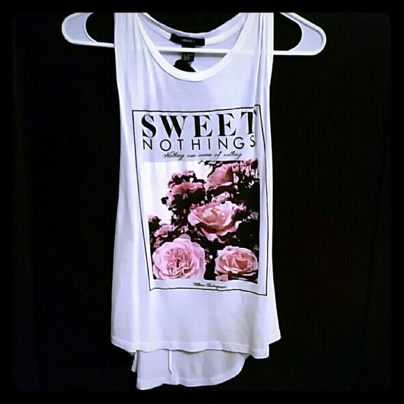 "Sweet Nothings" Muscle Tank