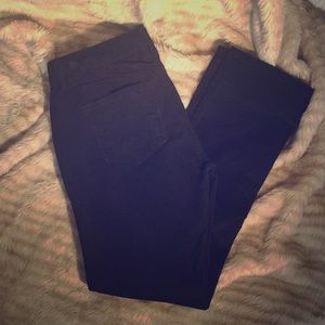 Ann Taylor LOFT Black Corduroy Pants - Petite