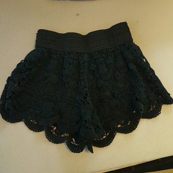 Lace shorts