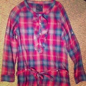 American Eagle Plaid button down