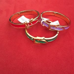 Bundle 3 Baublebar buckle bracelets