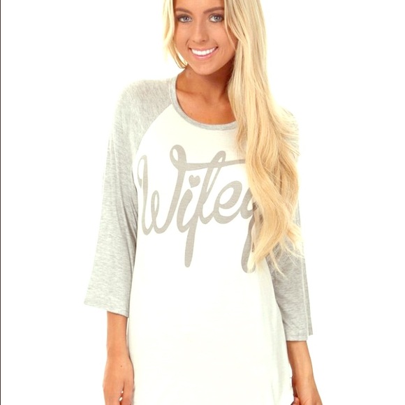 Wifey Baseball Tee