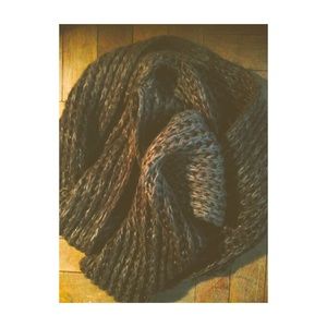 ONE DAY SALE! Brown sparkle circle scarf