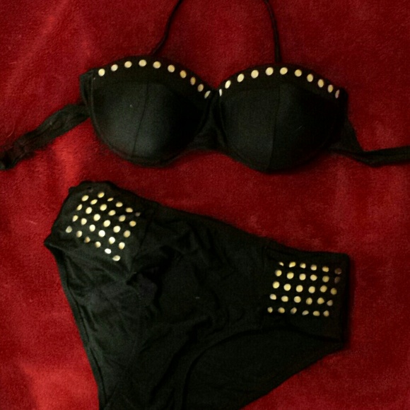 Two piece swim suit