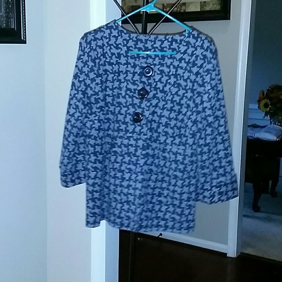 Black and Grey Swing Jacket