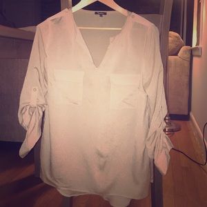 Tan blouse