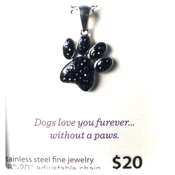 Paw necklace...PRICE DROP!!! LOWEST PRICE!! $5