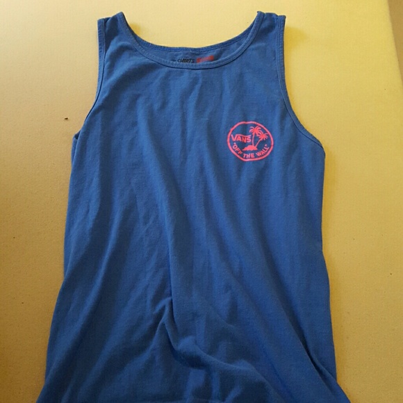 Blue vans tanktop