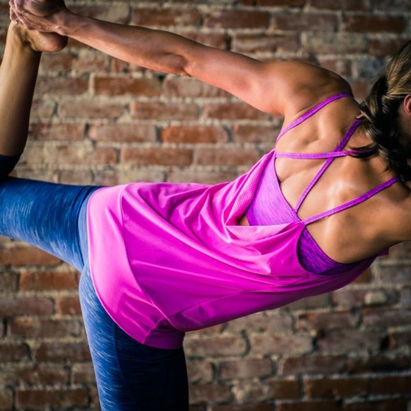 LUCY "Feel the Beat Singlet" workout Tank. Size XS
