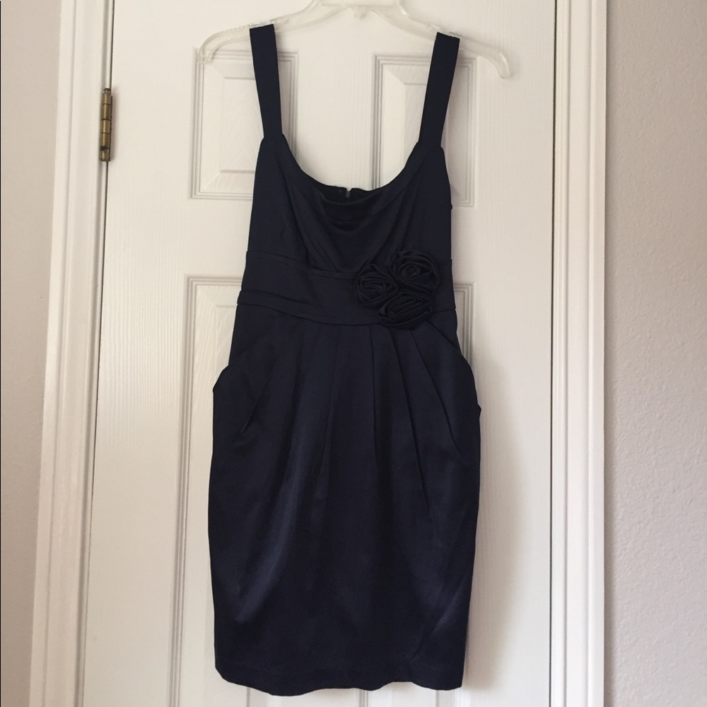 Host PickNWOT Navy Semi-formal Dress - Picture 5 of 6