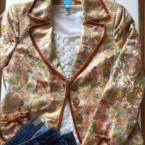 SALE 🌟 NWT Classics Entier Brocade Jacket/Blazer
