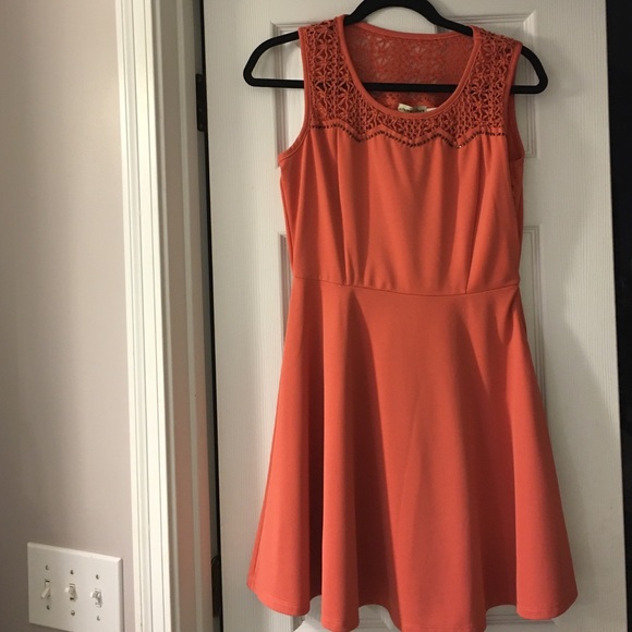 Coral dress NWT