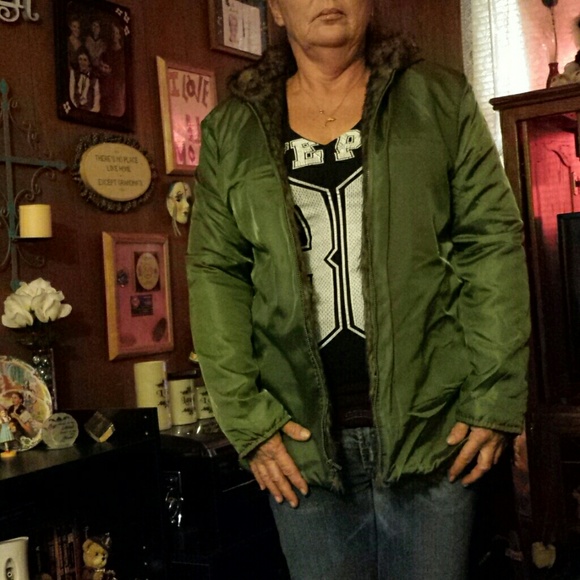 Ladies Army Coat - Picture 1 of 2