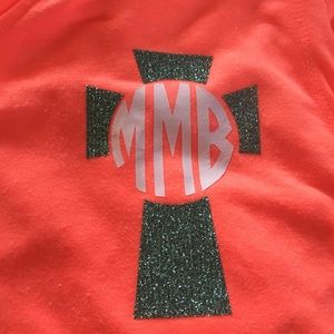 Monogrammed cross shirts!
