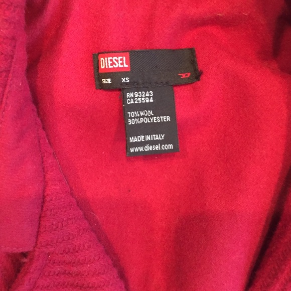 Diesel Mod pea coat - Picture 2 of 4