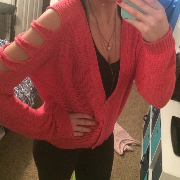 Charlotte Russe Cutout Sweater