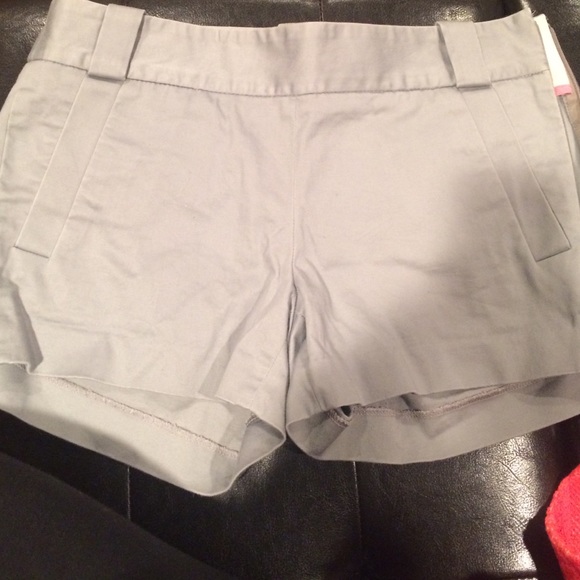 J crew grey shorts