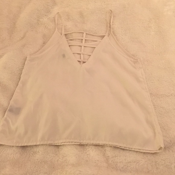 Cream Tank Top - Picture 2 of 2
