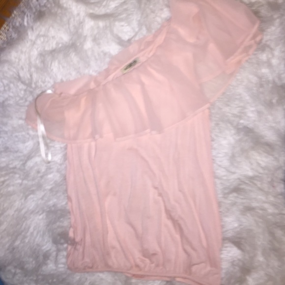 Off the shoulder tank