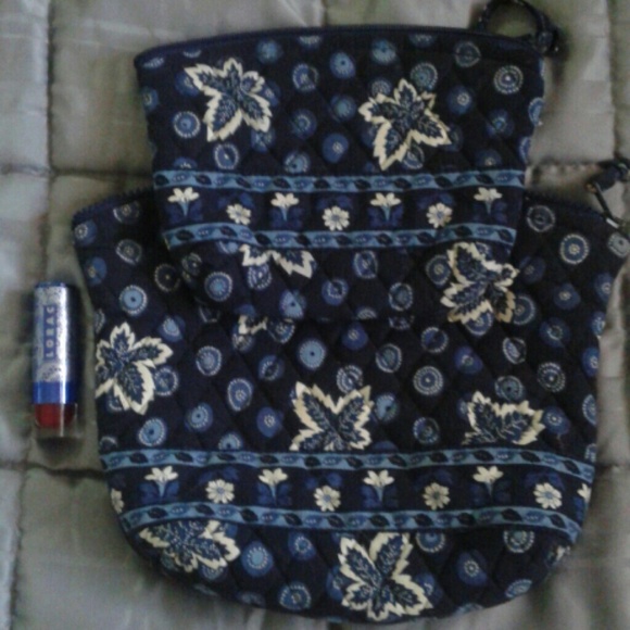 Vera Bradley makeup bag duo