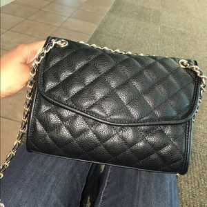 Forever 21 Quilted Black Crossbody