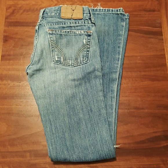 Destroyed Hollister jeans