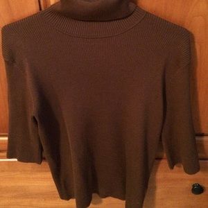 Ralph Lauren brown turtleneck sweater