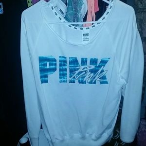 PINK crew neck sweater