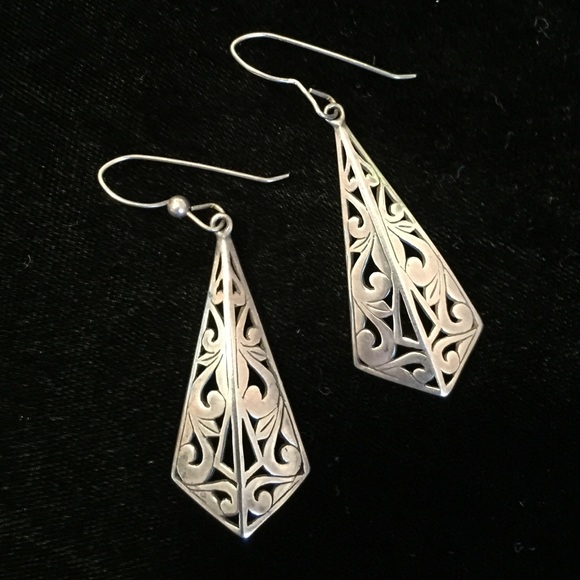 Vintage silver earrings