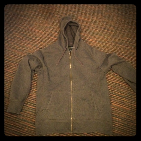 Brown/grey outerwear fleece
