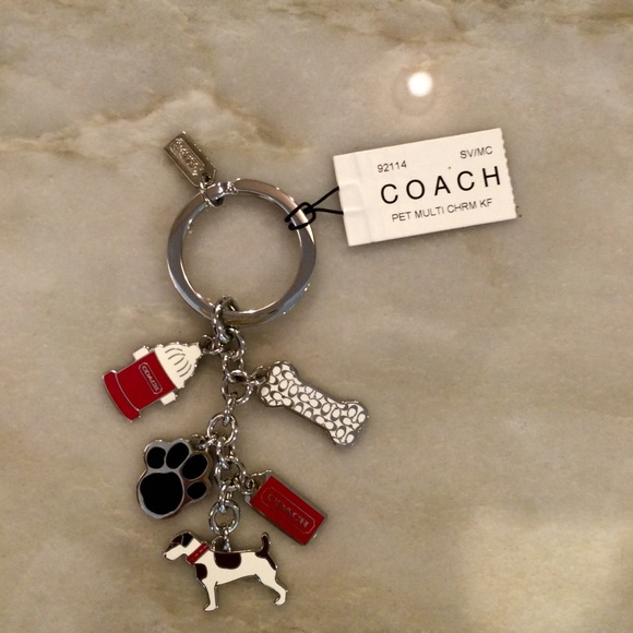 NWT Coach Key Chain