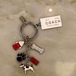 NWT Coach Key Chain