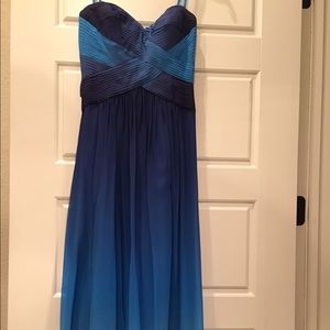 BCBG bandage ombré maxi dress