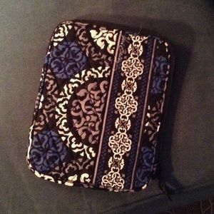 Vera Bradley tablet sleeve canterberry cobalt