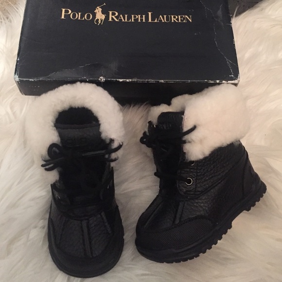 ralph lauren baby boots