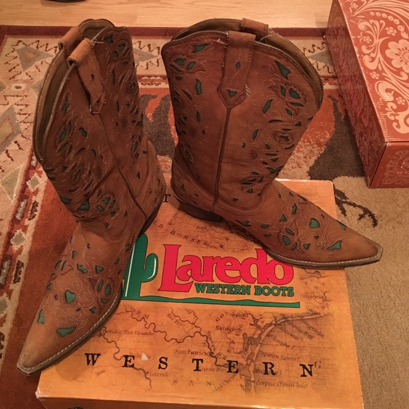 Laredo cowboy boots.