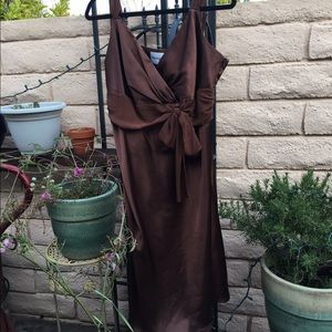 Brown Evening Dress