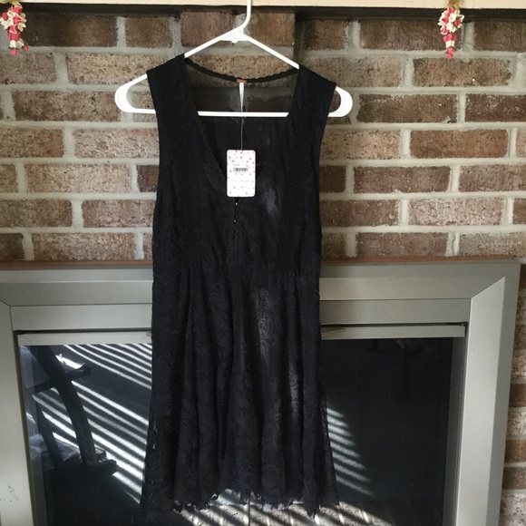 Free People black dress - Picture 2 of 3