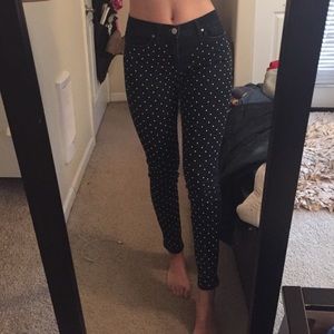 BDG High-waist Studded Jeans