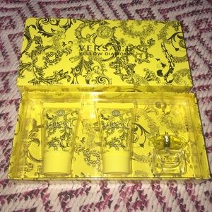 New Versace Yellow diamond gift set