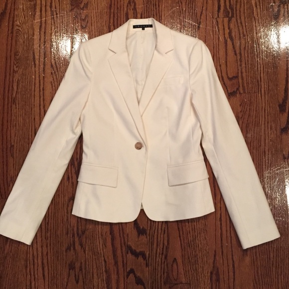 Theory Jackets & Coats Size Cream Colored Theory Blazer Poshmark
