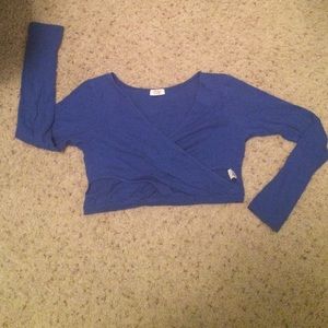 TOBI long sleeves crop top