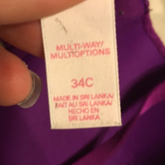 SOLD IN BUNDLE! Purple VS bra - Picture 2 of 2