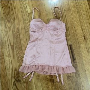 VS Sexy Little Things Chemise w/Garter Straps