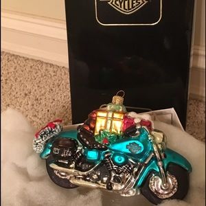 Christopher Radko Harley Davidson ornament.