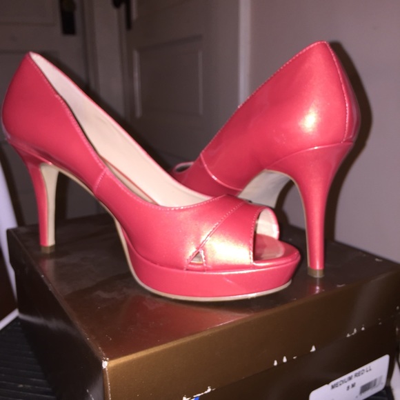 Shiny Audrey Brooke heels