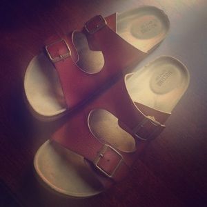 Cognac Sandals