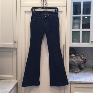 Sz 24 J Brand Dark Rinse Trouser Jean