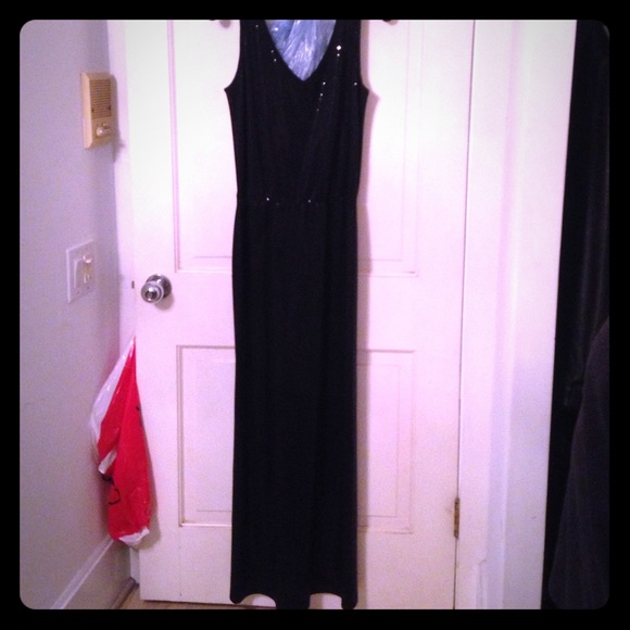 St. John knit column dress.