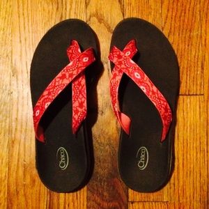 Chaco flip flops
